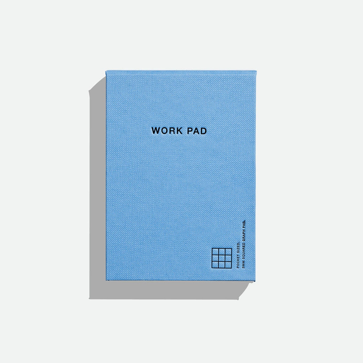 Notatnik z wyrywanymi kartkami work pad – niebieski, before breakfast, domowe biuro, designerskie artykuły biurowe
