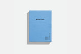 Notatnik z wyrywanymi kartkami work pad – niebieski, before breakfast, domowe biuro, designerskie artykuły biurowe