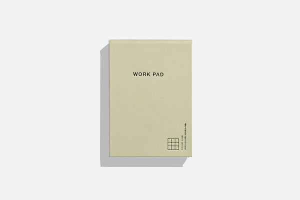 Notatnik z wyrywanymi kartkami work pad – pistacjowy, before breakfast, domowe biuro, designerskie artykuły biurowe