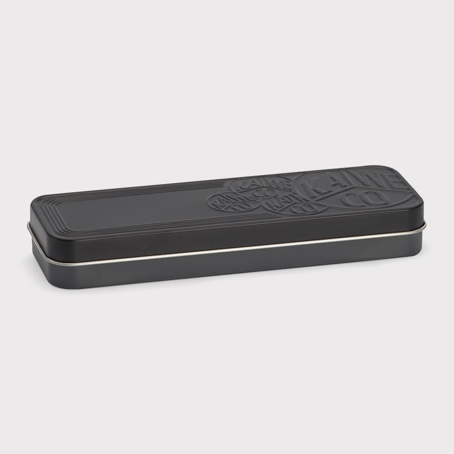 Metalowa puszka Kaweco Long – czarna, Kaweco, domowe biuro, design