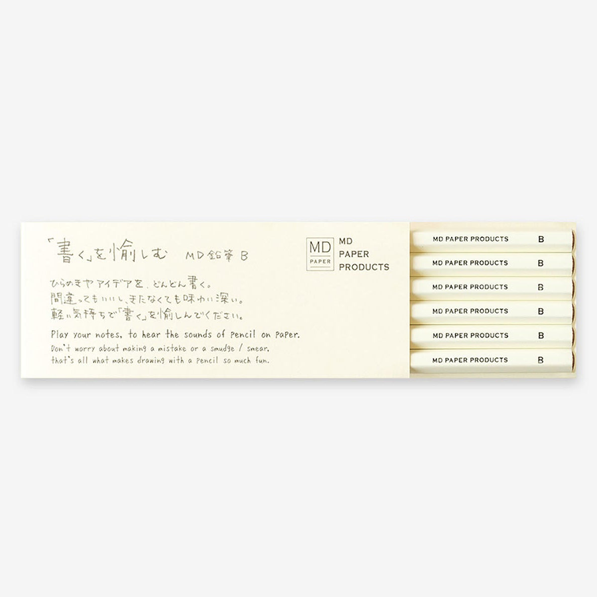 Ołówki MD Pencil, Midori, design sklep papierniczy, domowe biuro