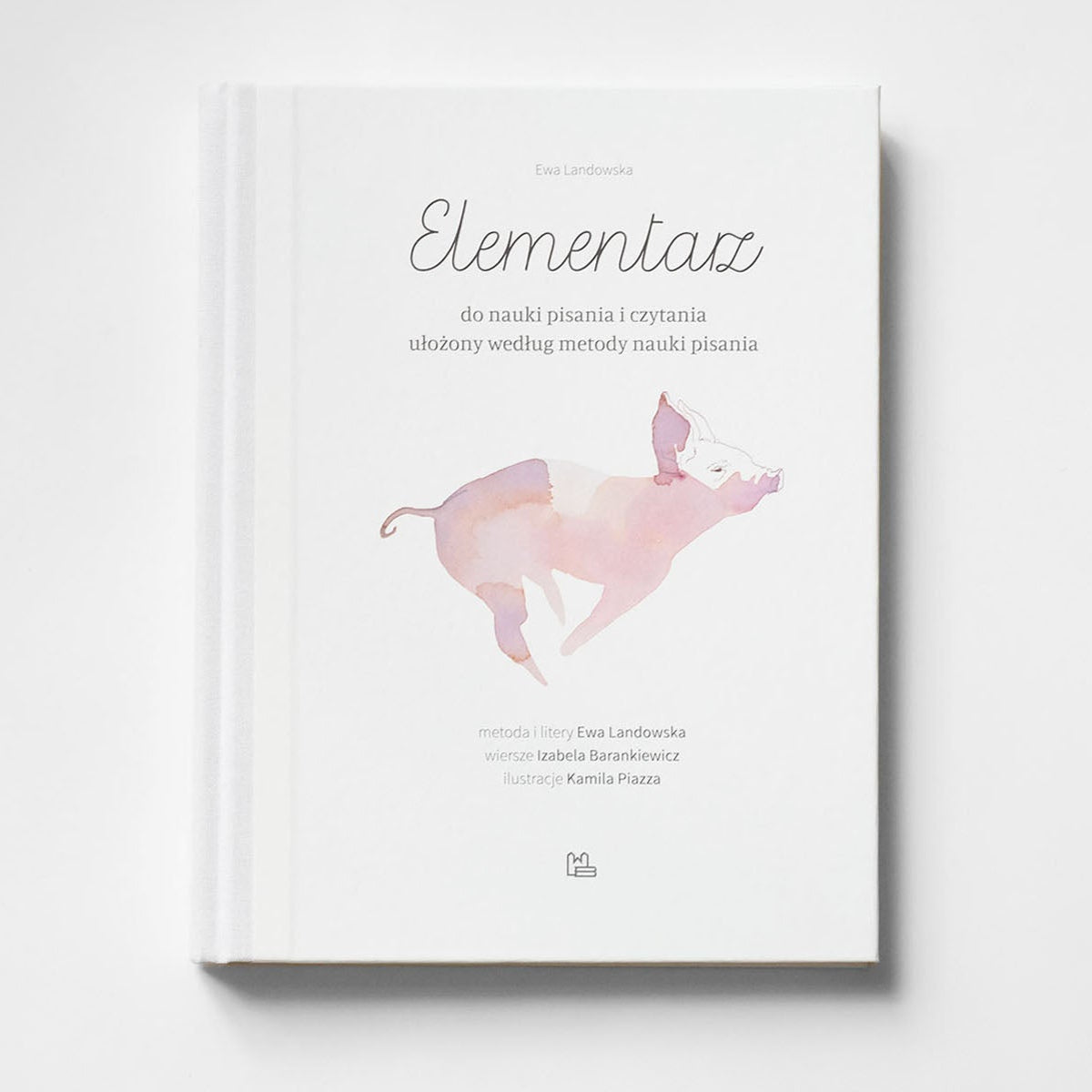 Elementarz do nauki czytania i pisania, design sklep papierniczy, domowe biuro, kaligrafia