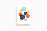 kartka okolicznościowa - balony, Eokke, kartka ozdobna, sklep papierniczy, dizajnerskie artykuły biurowe