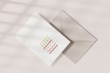 kartka okolicznościowa - mały tort, Eokke, kartka ozdobna, sklep papierniczy, dizajnerskie artykuły biurowe