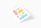kartka okolicznościowa - prezenty, Eokke, kartka ozdobna, sklep papierniczy, dizajnerskie artykuły biurowe