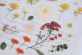 Ozdobne naklejki – kwiaty polne, Suatelier, design sklep papierniczy, domowe biuro