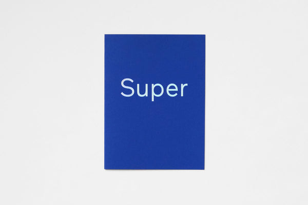 Kartka holo - super, When design meets paper, design sklep papierniczy, domowe biuro