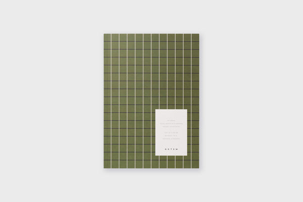 Notatnik Vita - zielony, NOTEM, design sklep papierniczy, domowe biuro