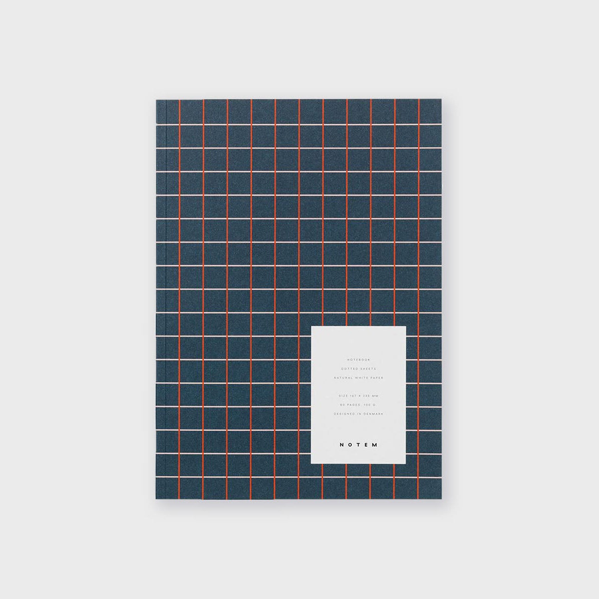 Notatnik Vita - granatowy, NOTEM, design sklep papierniczy, domowe biuro