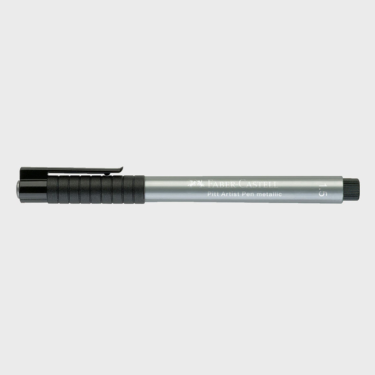 PITT artist pen - silver 251, srebrny pisak metaliczny, Faber-Castell, bullet journal
