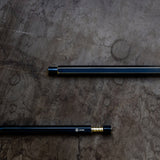 Mosiężny długopis - czarny, ystudio, design sklep papierniczy, domowe biuro