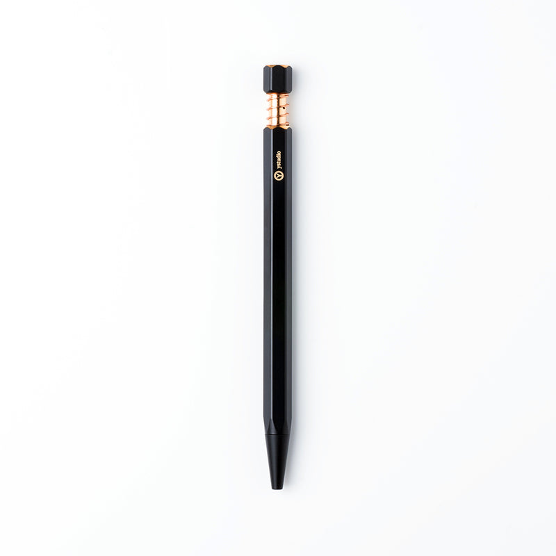 Mosiężny długopis - czarny, ystudio, design sklep papierniczy, domowe biuro