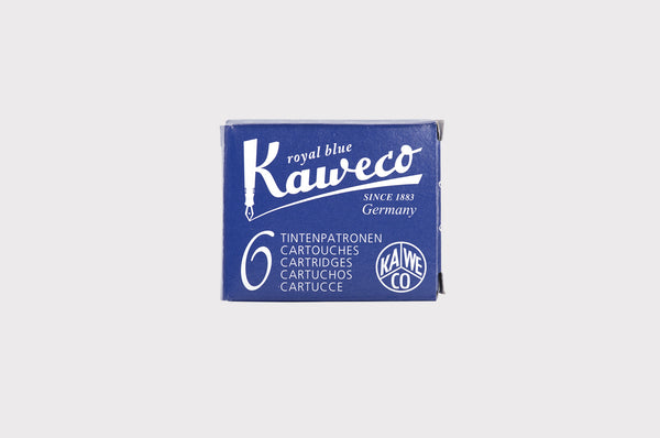 Naboje do pióra – Royal Blue, Kaweco, design sklep papierniczy, domowe biuro