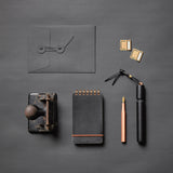 Czarne koperty z guzikami B6, Papierniczeni, design artykuły biurowe, domowe biuro
