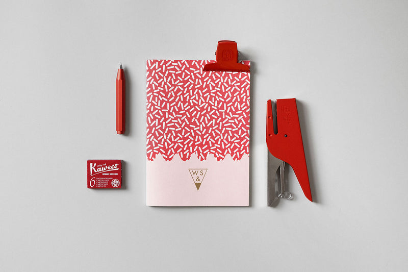Aluminiowy długopis AL Sport - czerwony, Kaweco, design sklep papierniczy, domowe biuro
