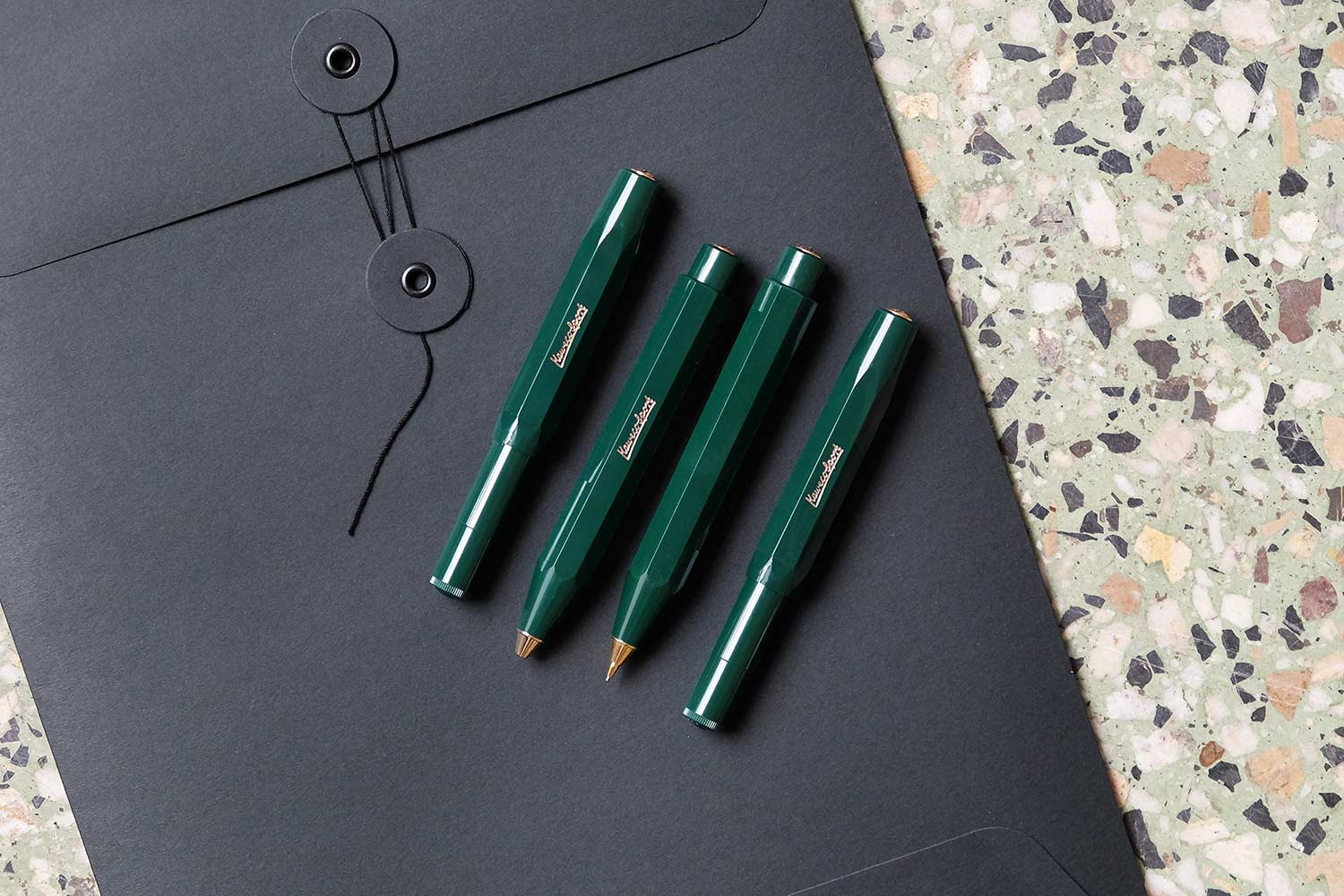 Pióro kulkowe Classic Sport - zielone, Kaweco, design sklep papierniczy, domowe biuro
