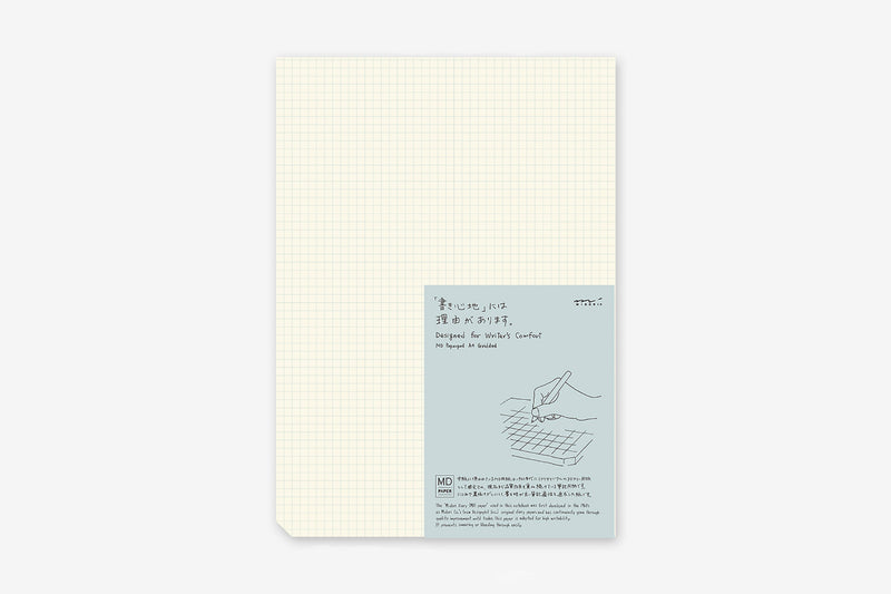 Pad MD Paper A4 - kratka, Midori, design artykuły biurowe, domowe biuro