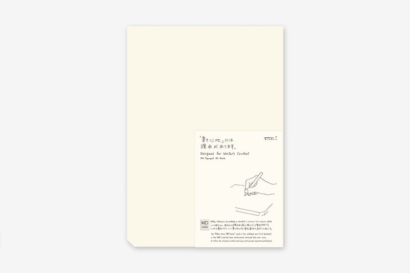 Pad MD Paper A4 - gładki, Midori, design artykuły biurowe, domowe biuro