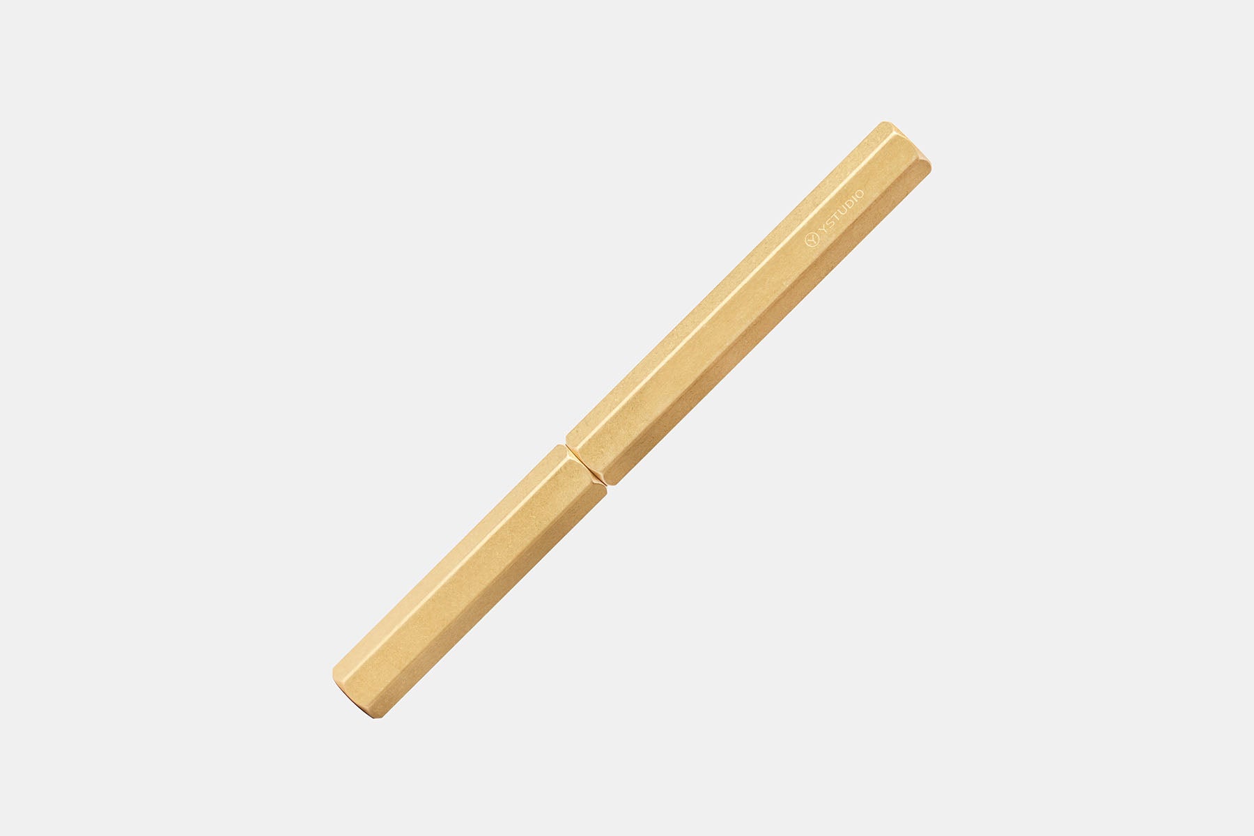 Mosiężne pióro wieczne Classic Revolve, ystudio, design artykuły biurowe, domowe biuro