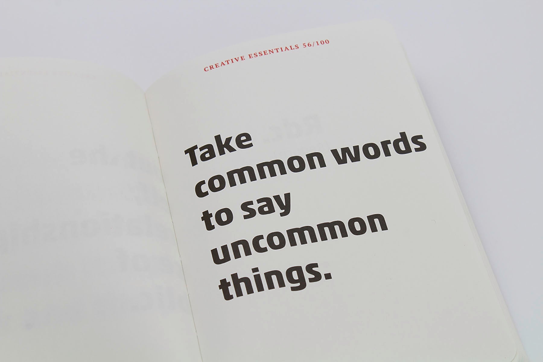 Do it, with love. 100 Creative Essentials, Frank Bodin