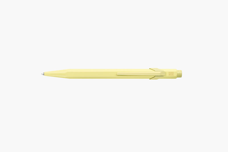 Aluminiowy długopis Caran d'Ache 849 Claim Your Style – Icy Yellow, domowe biuro, artykuły biurowe