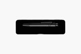 Aluminiowy długopis Caran dAche 849 GT – czarny, Caran d'Ache, papierniczy design