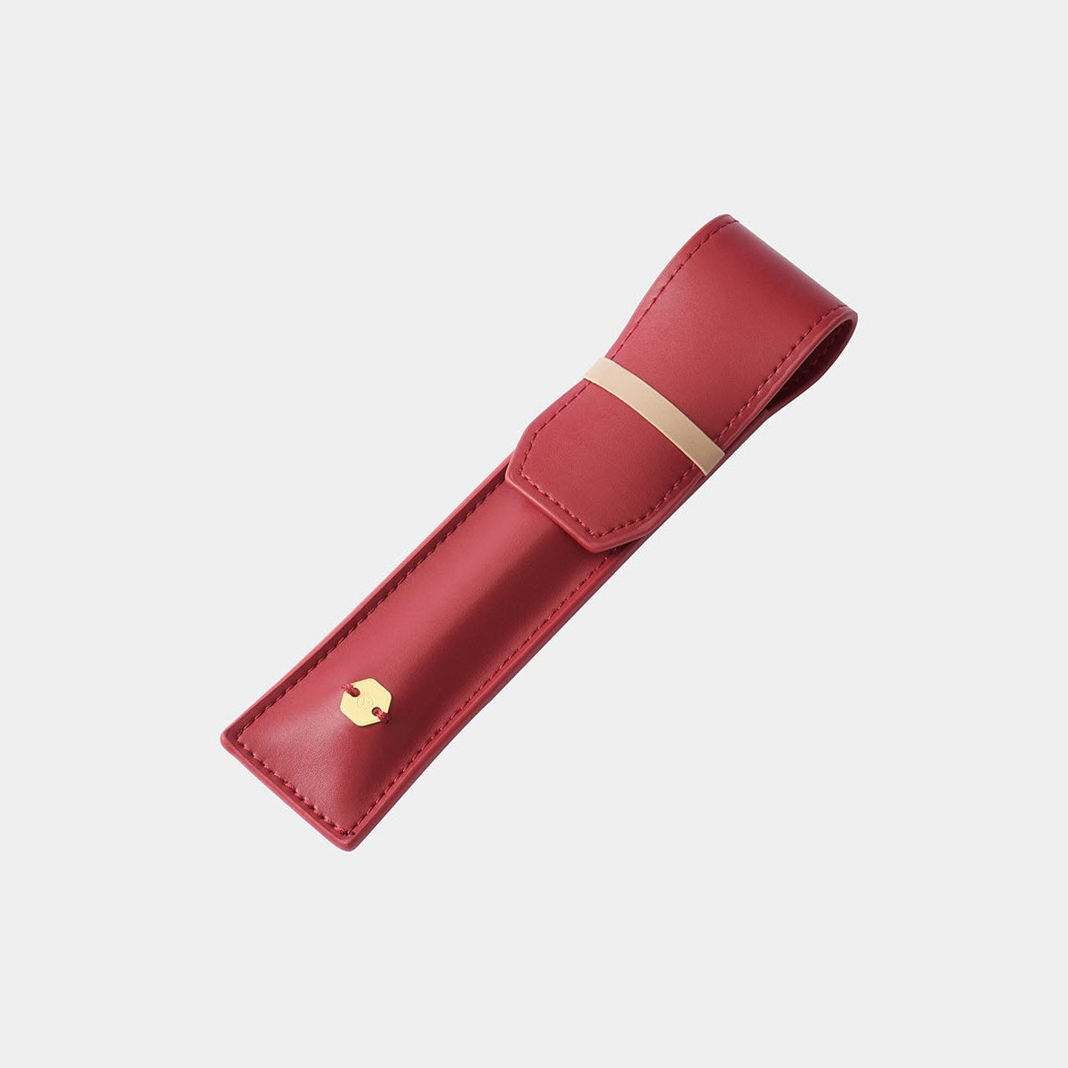 Etui na przybory do pisania Classic Reflect – czerwone, ystudio, papierniczy design, domowe biuro