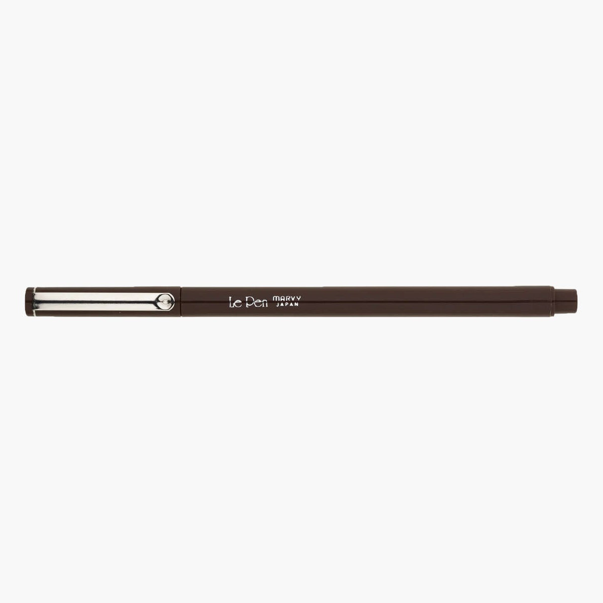 Cienkopis LePen – Brown, Marvy Uchida, papierniczy design