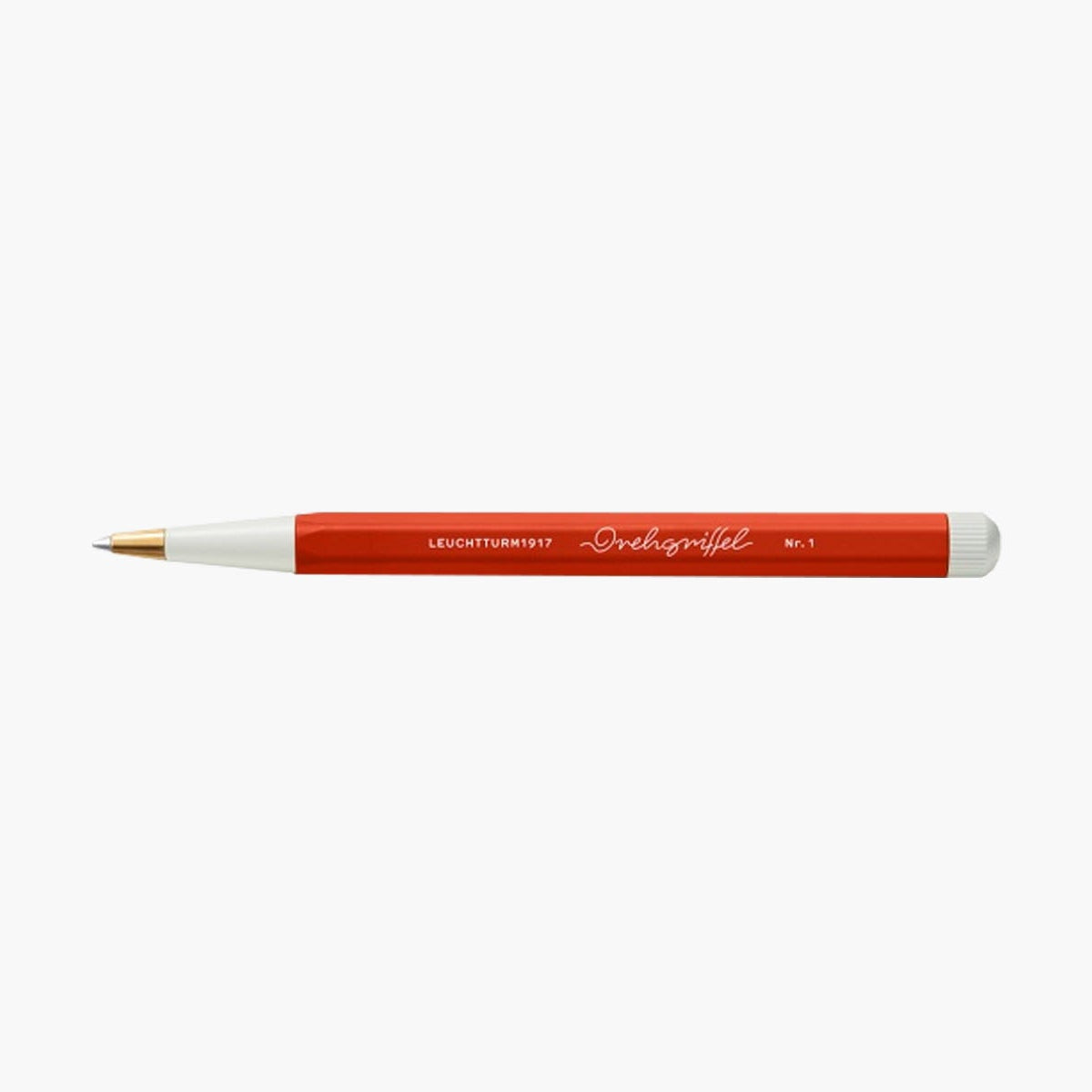 Długopis żelowy Drehgriffel – rudy, Leuchtturm 1917, papierniczy design