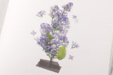 Ozdobne naklejki z kwiatowym motywem, Appree, design sklep papierniczy, domowe biuro