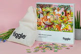 Puzzle 1000 – Wiosenne swawole, Figgle, papierniczy design